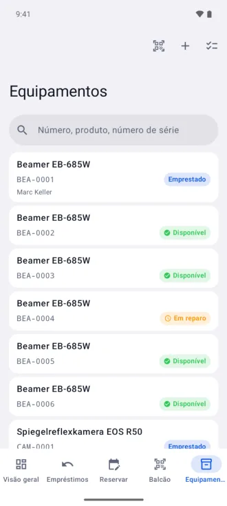 Android: O inventário no bolso